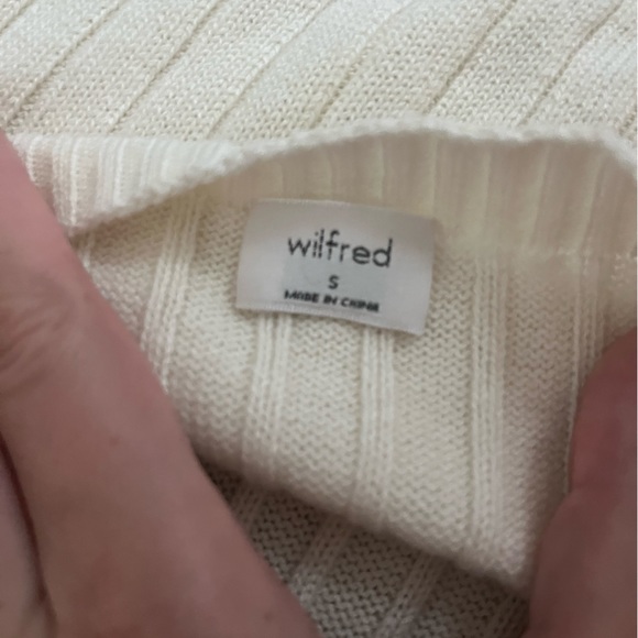 White knit tank top from Aritzia - Picture 3 of 3